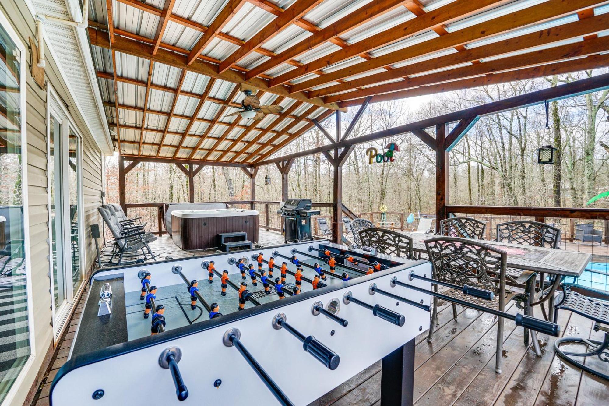 Pet-Friendly Home With Pool In Broken Bow! Bagian luar foto